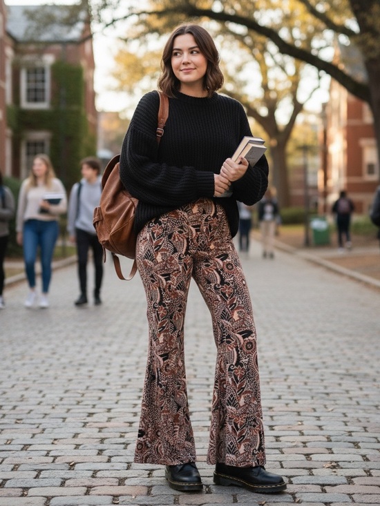 Anthropologie Pants - Anthropologie Drapey Flare Pants size 10